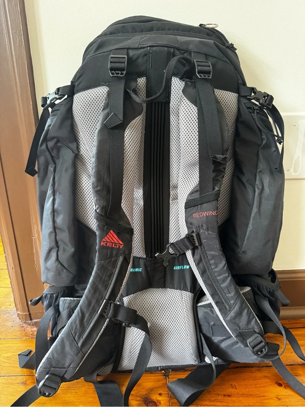Redwing 44 Black All-Purpose Hiking Backpack
